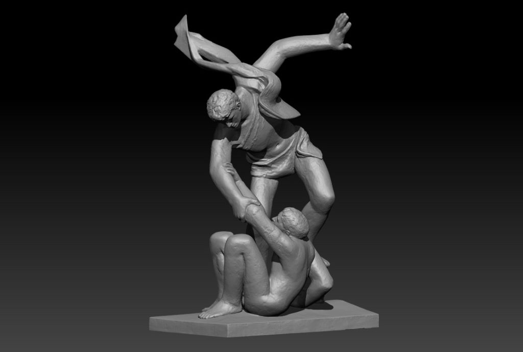 Bernard Meadows sculpture - TUC - London - 3D Scanning Sculpture Services