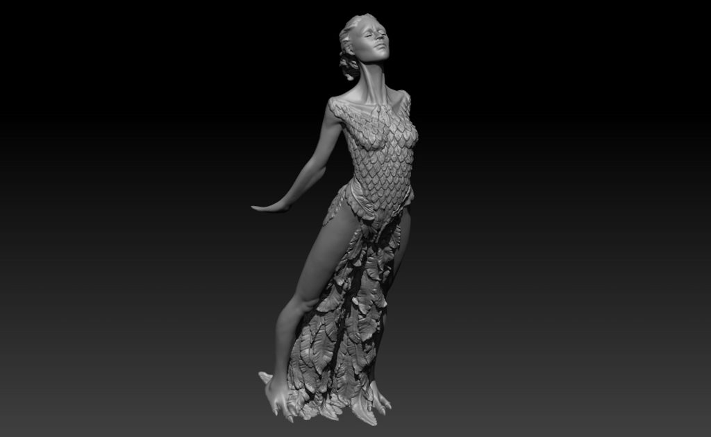 3D Scan to Model - Sam Holland - Cerridwen Sculpture - Special Feature (Copyright Superscan 3D).