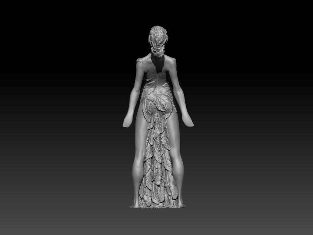 3D Scan to Model - Sam Holland - Cerridwen Sculpture - Special Feature (Copyright Superscan 3D / Sam Holland).